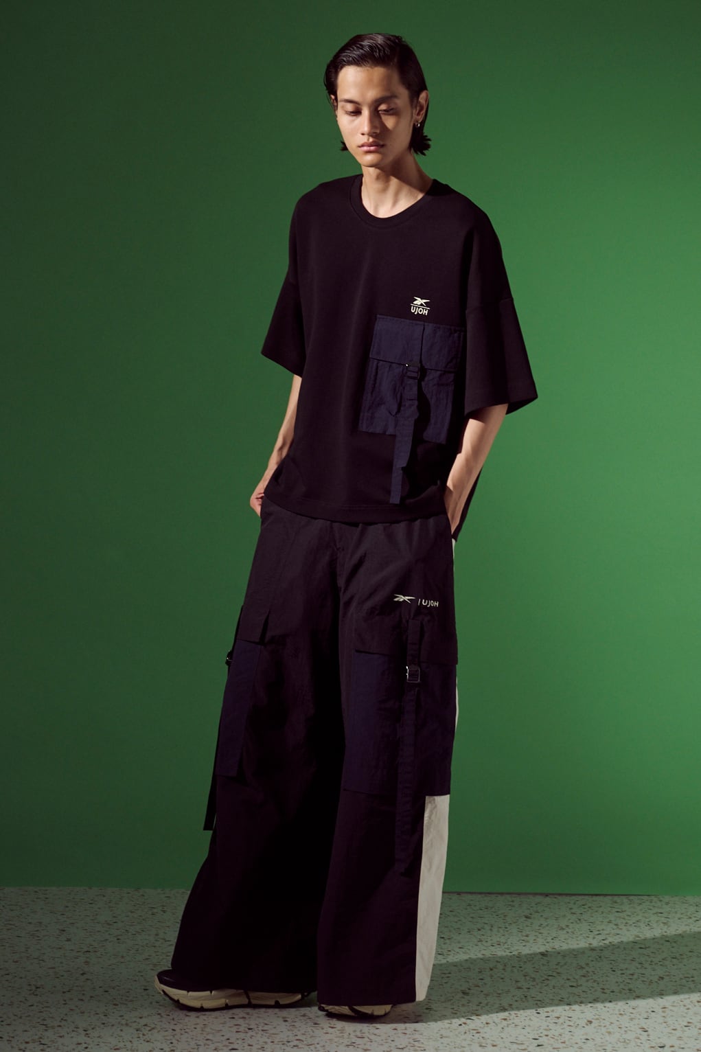 Reebok x UJOH / Wide Flare Cargo PNT / ナイロンタフタ / M732-P06