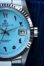 WMT Cabochon – Arabic Numerals Edition / Glossy Sky Blue Dial / Limited 50pcs