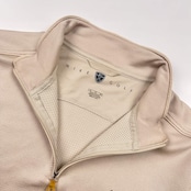 NIKE GOLF ナイキゴルフ FIT DRY ハーフジップ 長袖 ドライシャツ トレーナー XL/アイボリー系 メンズ