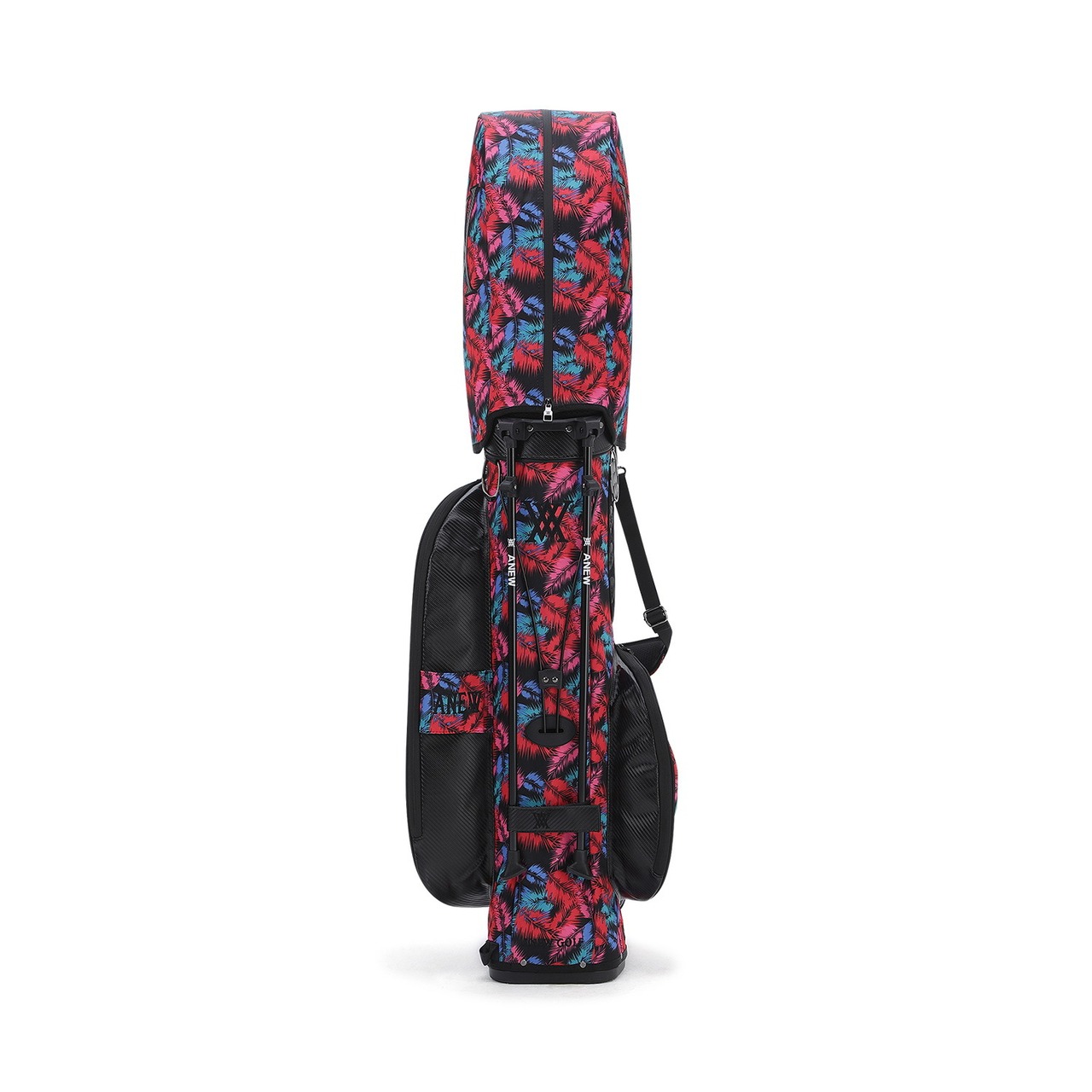 VIVID Hawaiian Pattern Stand Bag [サイズ: F (AGCUUSB04REF)] [カラー: RED]