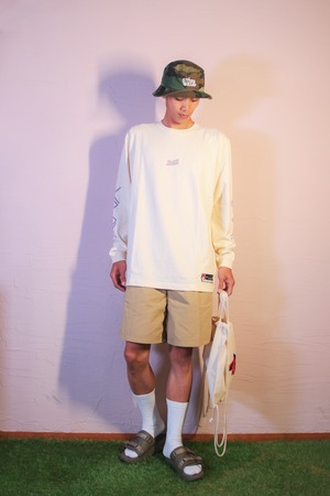 NYLON EAZY SHORTS [SAND]