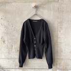 Black ribbed waist cardigan