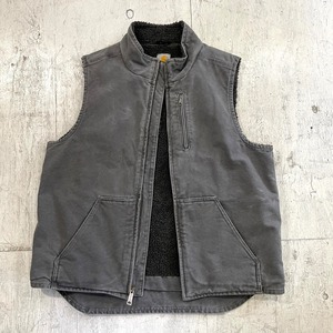 2000's Carhartt duck boa vest #H005