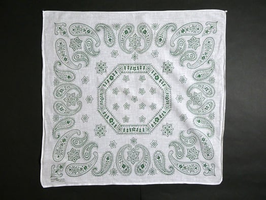 60's ELEPHANT BRAND エレファントブランド 象 FAST COLOR 白×緑