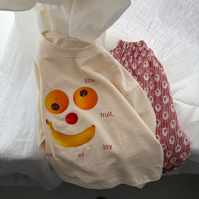 【ﾉﾍﾞﾙﾃｨ＆送料無料】Fruit Long-Sleeve T / nightbebe