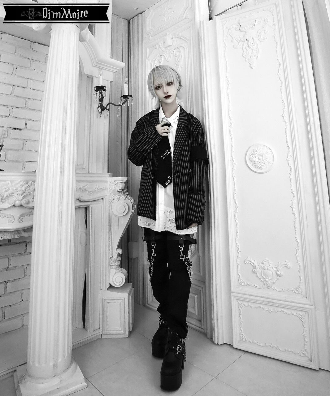 Gothicテーラードジャケット【Stripe】 | DimMoire 