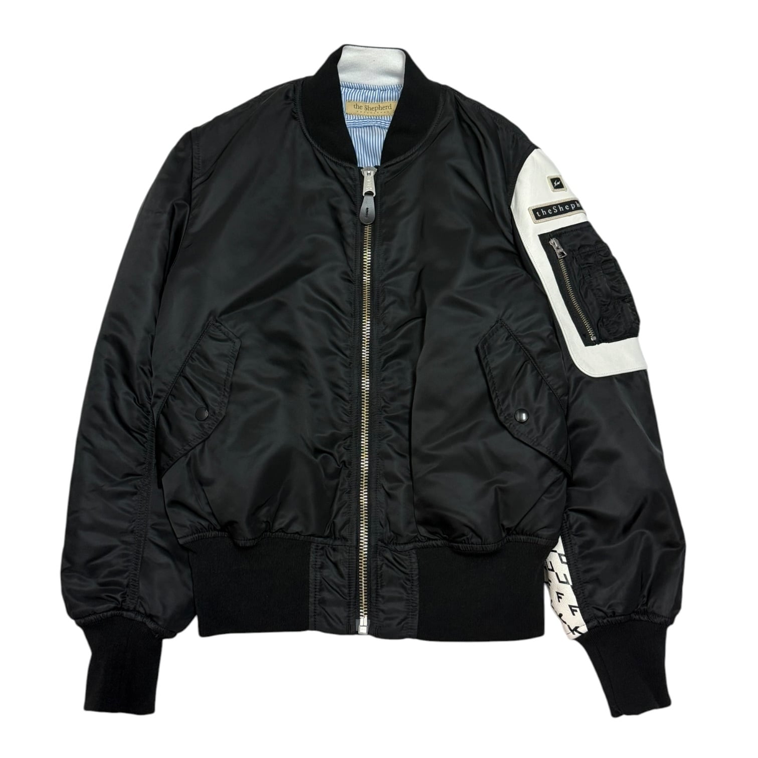 アンダーカバー 2004SS スウェット生地 歪みMA-1 Languid期 UNDERCOVER Languid期 04SS ゆがみMA-1 Jacket | A WORD.ONLINE SHOP