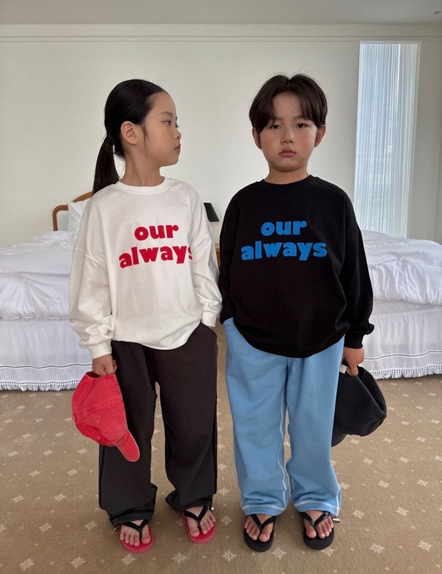 【取寄】OUR ワッペンフードジップアップ｜秋服｜韓国子供服｜26/AT
