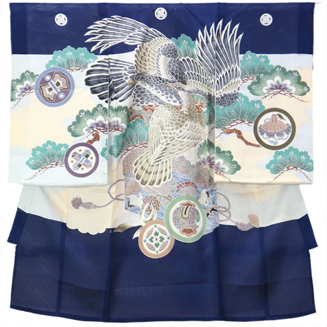 男の子産着【正絹 絽】AL0069