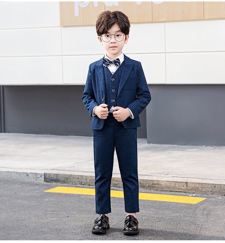 フォーマルスーツ 男の子 子供服 韓国 グレー 100サイズ