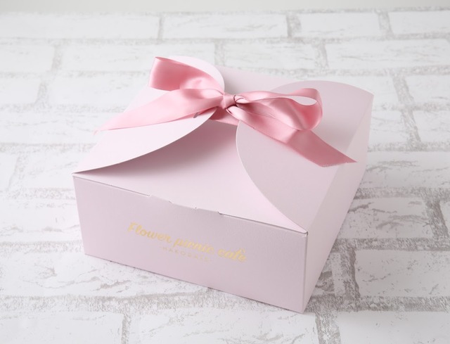 【ご予約商品】【クリスマス限定】食べられるお花のクリスマスケーキ 4個セット