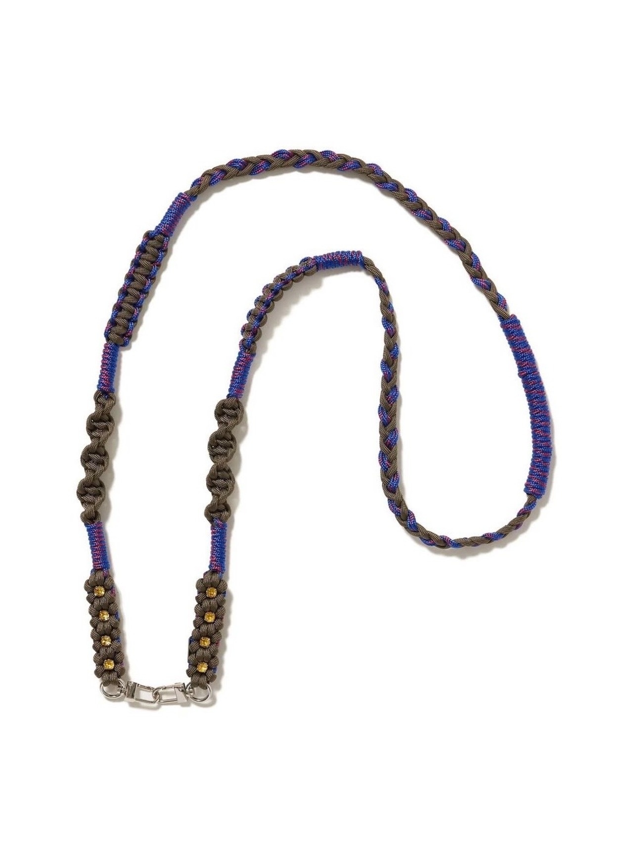 【26AW】NONTOKYO ノントーキョー / ストラップ ベルト / 2WAY FLOWER BIJOU STRAP &  BELT - 2