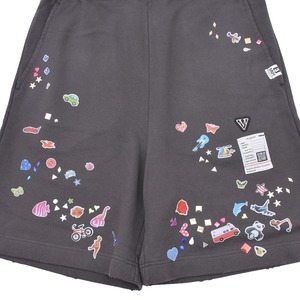 【Maison MIHARA YASUHIRO】KIDS STICKER SWEAT SHORTS