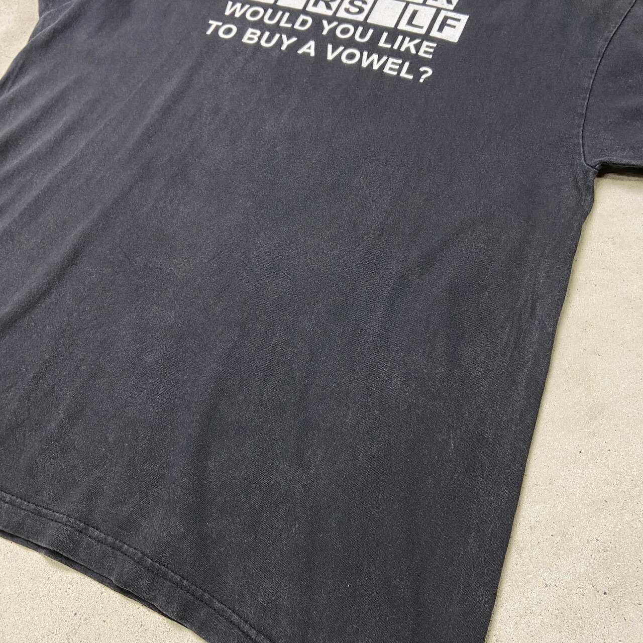 00年代 GO FUCK YOUR SELF メッセージ プリントTシャツ メンズL 古着 