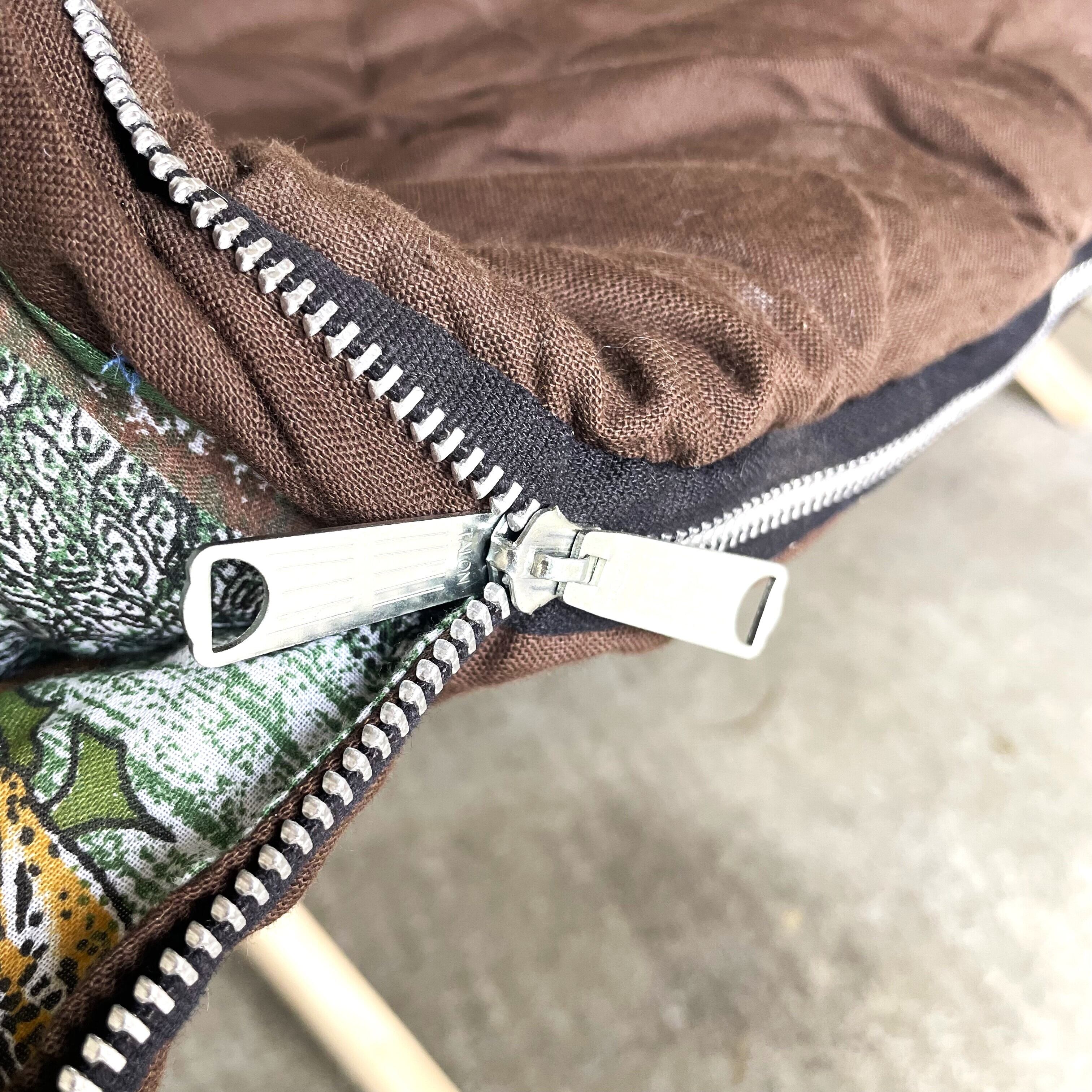 コールマン ビンテージ スリーピングバッグ ダックハント柄 ブラウン