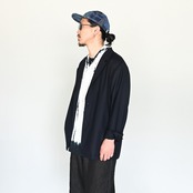KUON / Arimatsu Shibori Camp Collar Shirt スタイル