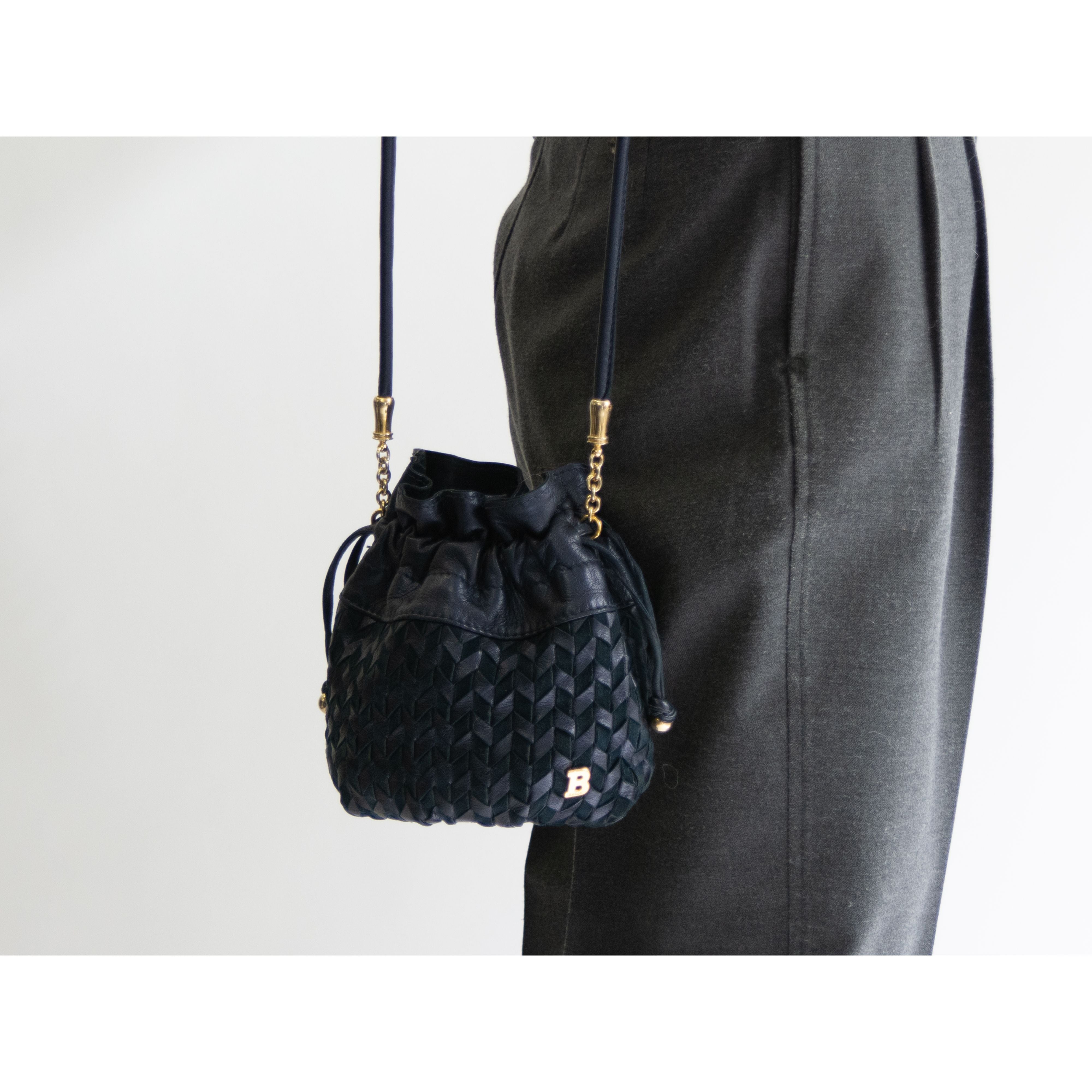 BALLY】Made in Italy Crossbody Leather Bag（バリー イタリア製
