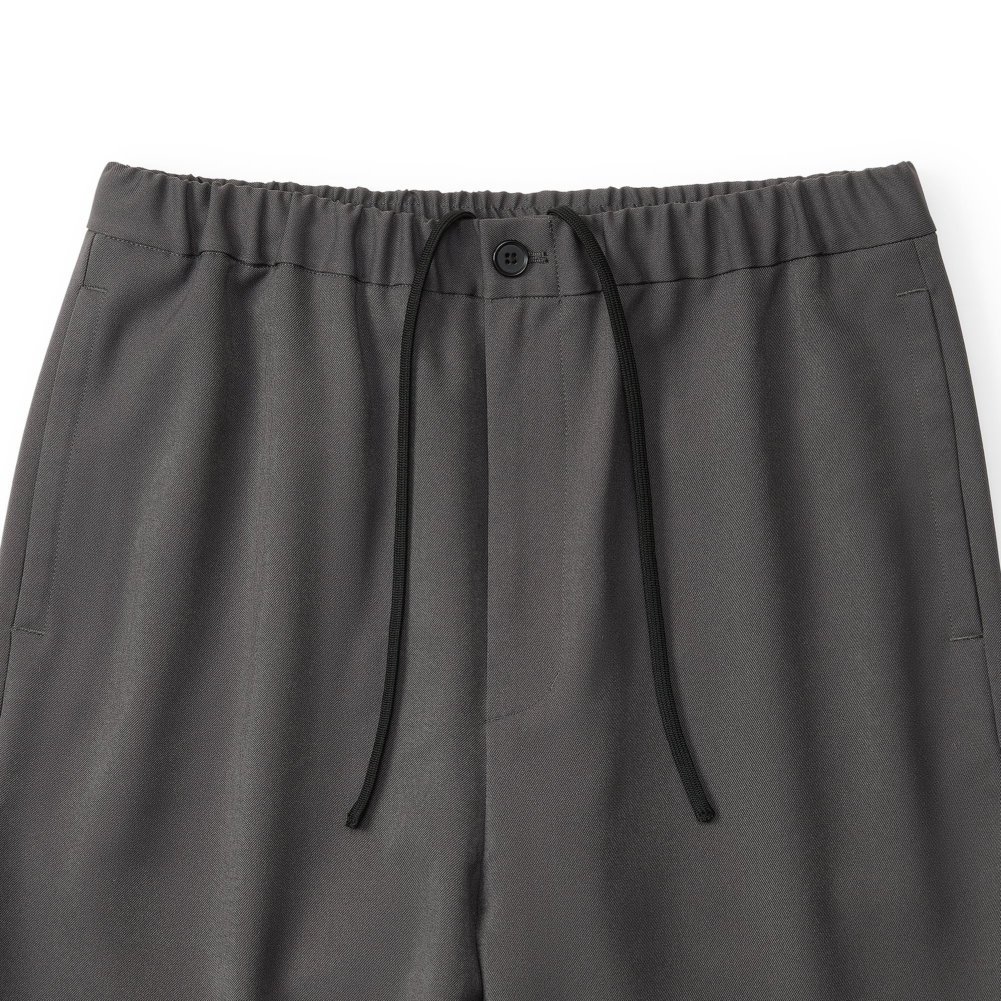 スーツ everyone polyester twill easy slacks everyone polyester twill easy slacks (CHARCOAL) | everyone