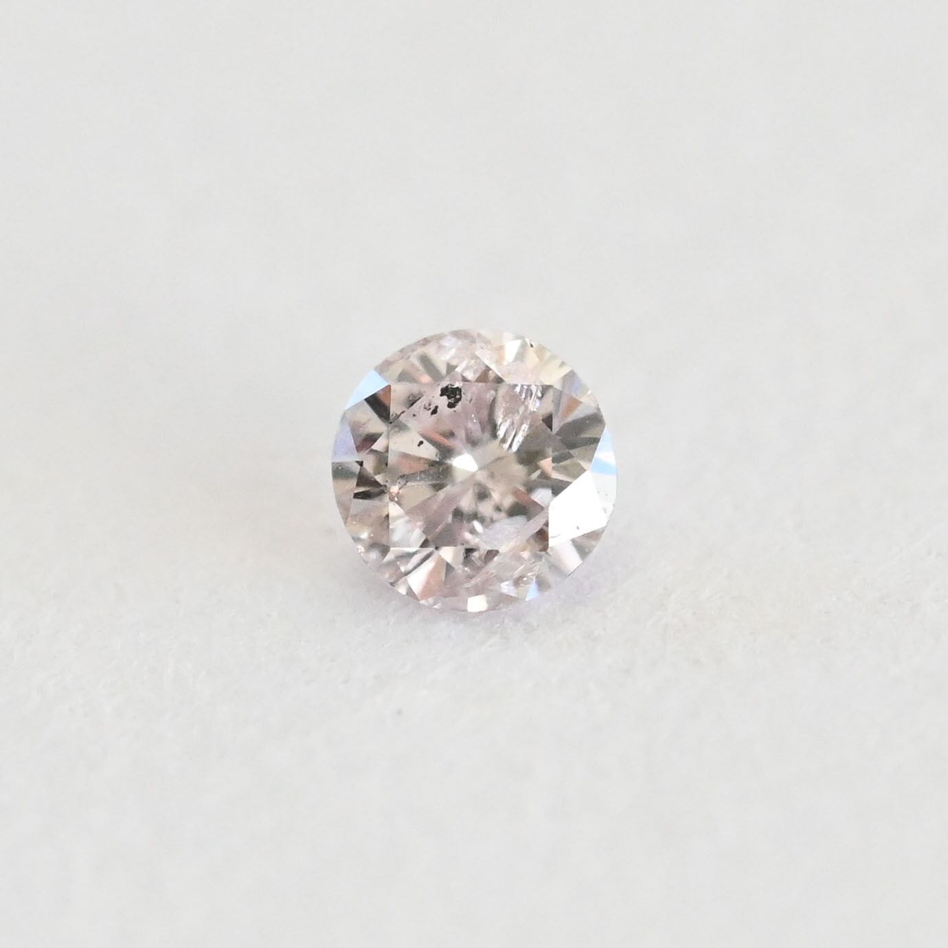 超熱 ピンクダイヤモンド 0.036ct ルース ソーティング付