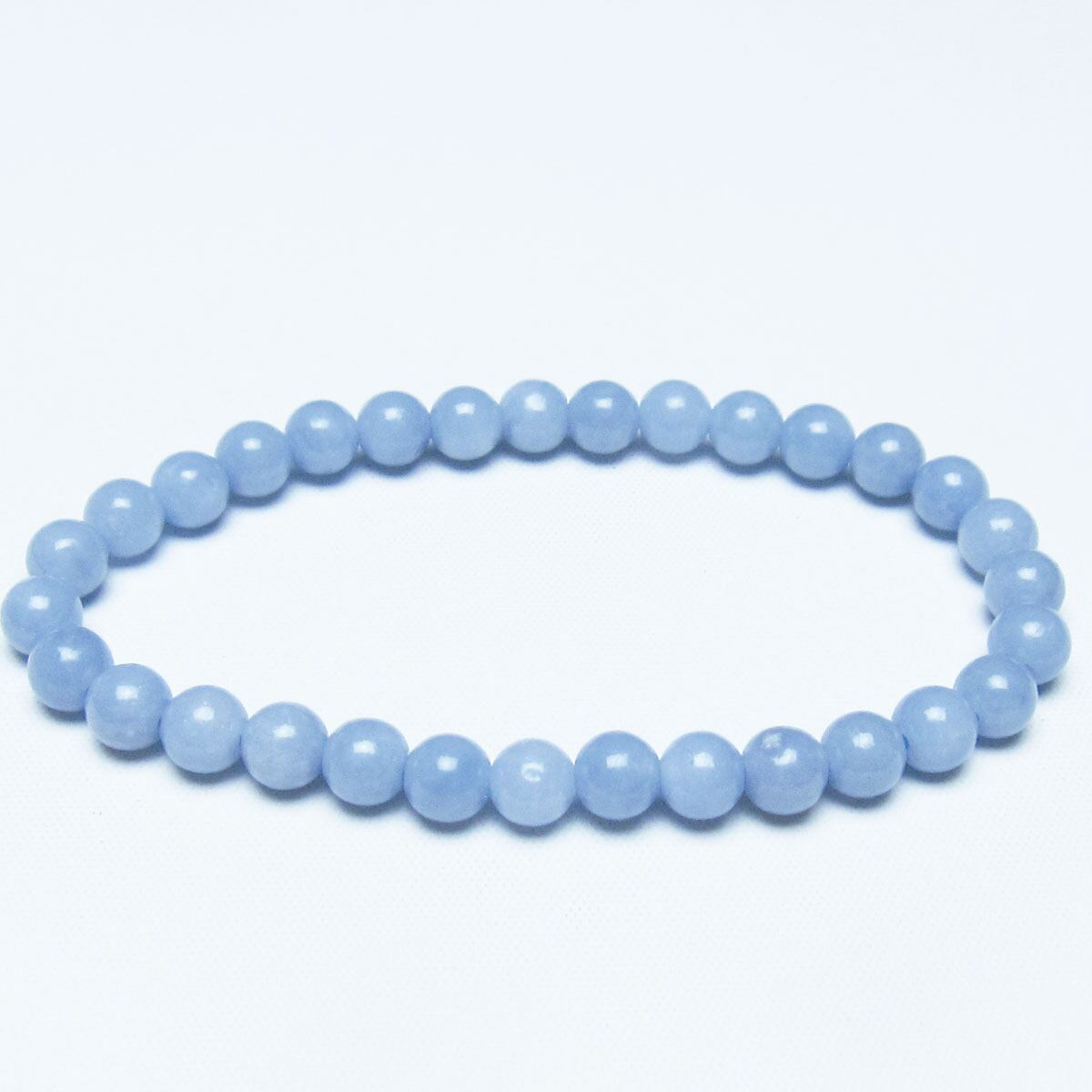 エンジェライト ブレスレット 6mm 一点物 メール便可 111-49470