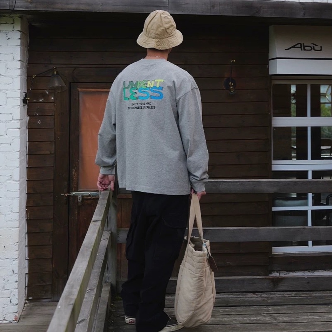 Graphic back print tee 1068 - 11