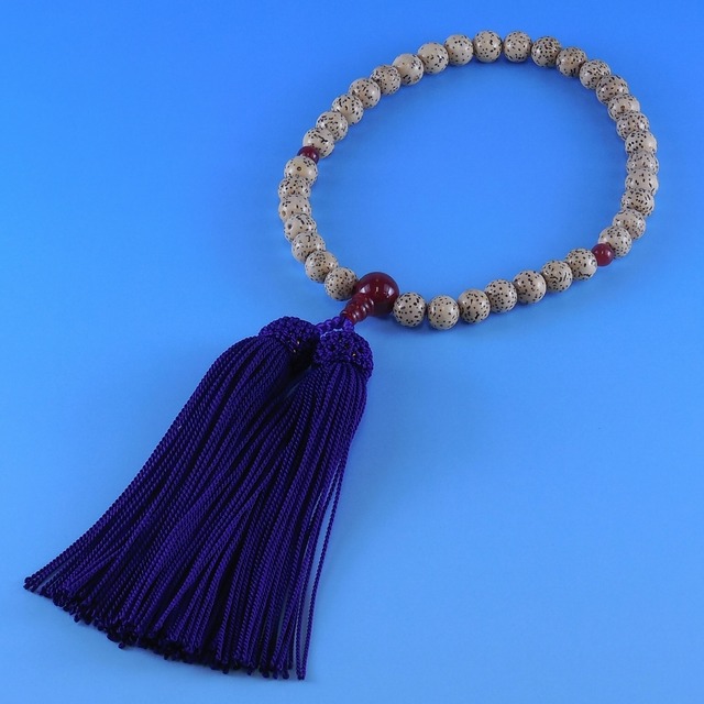 星月菩提樹 女性用片手念珠 瑪瑙仕立