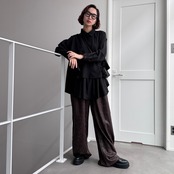 レイヤードオーバーSH/ブラック