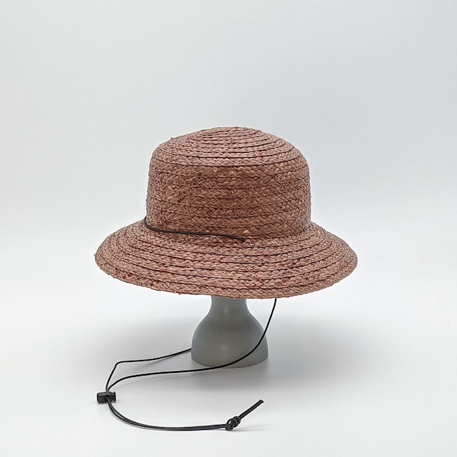 BD-BB110 Wide Raffia Saunter Hat - RBN