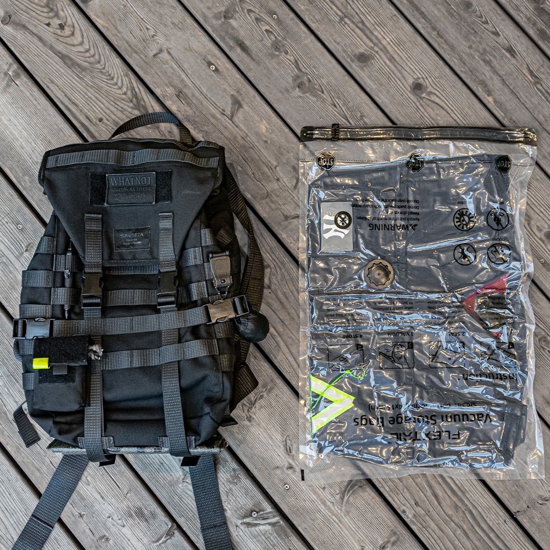 FLEXTAIL／圧縮収納袋 40*60cm 4枚セット(S) | WHATNOT HARDWEAR STORE