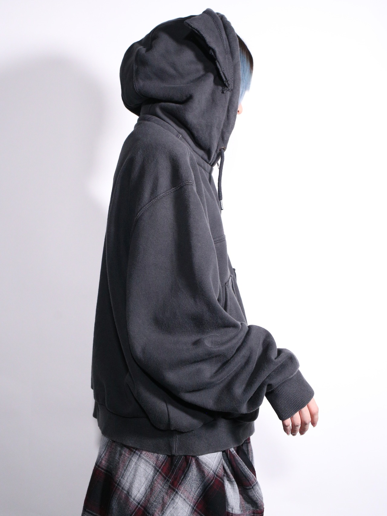 REMAKE / "carhartt" neko custom cropped hoodie - 4