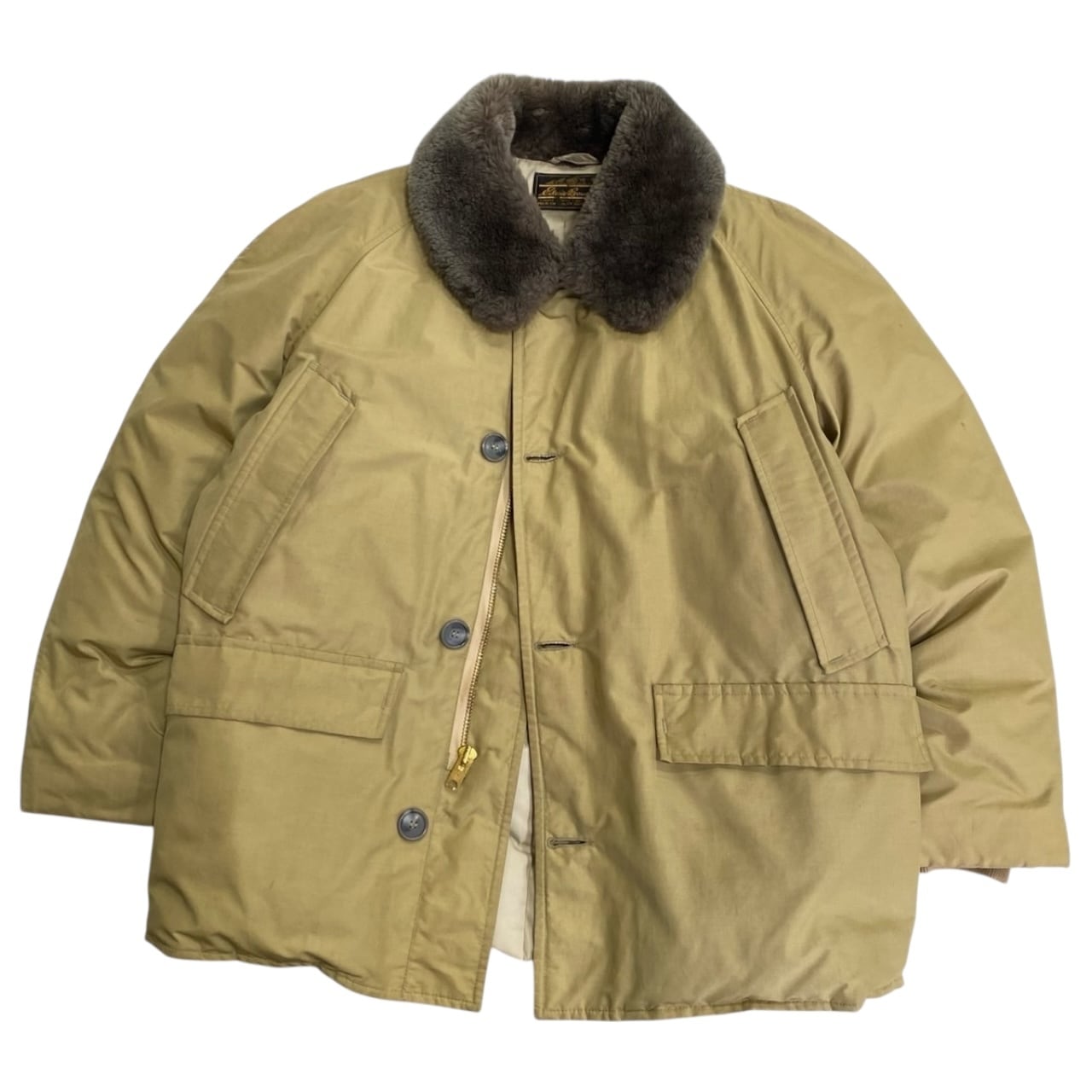 90's J.CREW / 2Tone Cotton Anorak Parka | TAPA TAPP