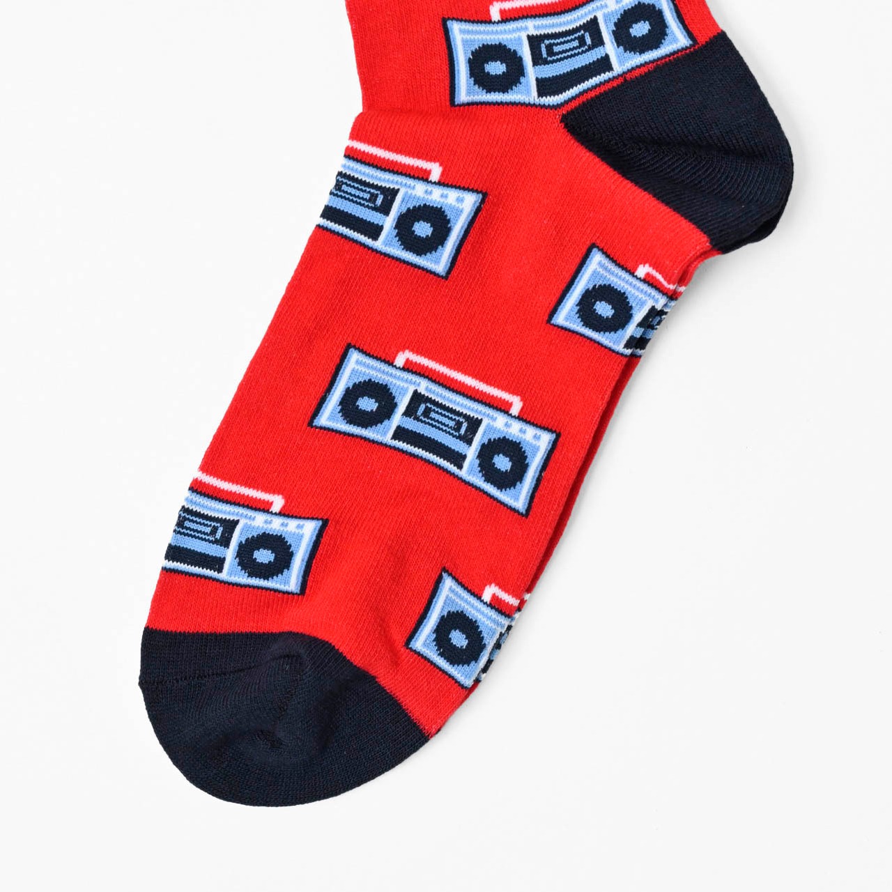 Cassette Player crew socks  カセットプレイヤーソックス - 3