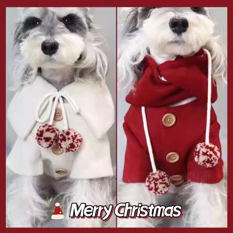 ケープ付あったかコート 犬服 00948