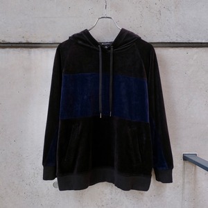 CHAMPION / Colorblock Velour Hooded