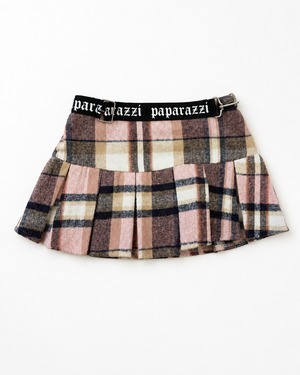 PAPARAZZI PLAID MINI SKIRT