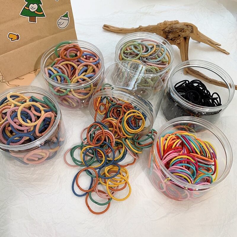 レッド薄手ストレッチベーシックリング エラスティック 伸縮 指輪 ブラック・アイド・ピーズ35382604715