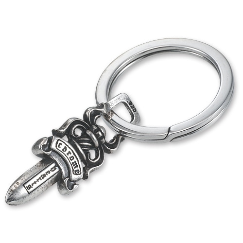 【CHROME HEARTS　クロムハーツ　Key Chain　キーチェーン】キーリングw/#5ダガー【送料無料】