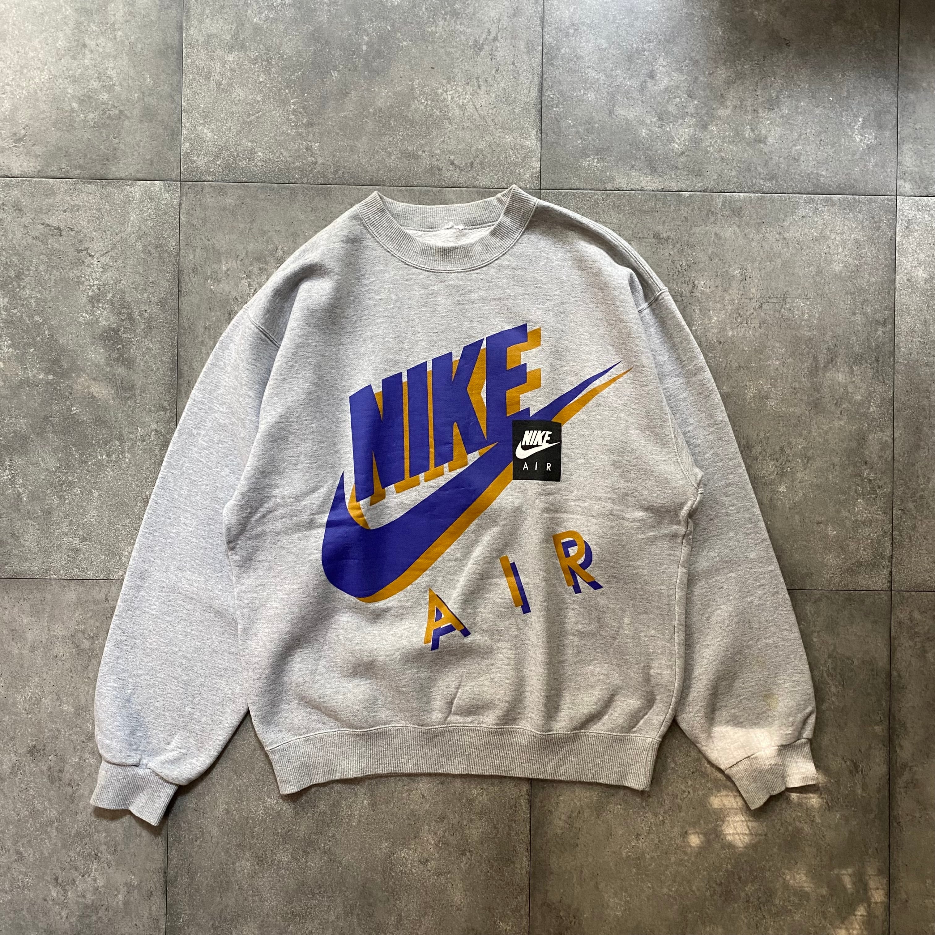 NIKE ナイキ ビッグ スウォッシュ スウェット vintage 銀タグ 90