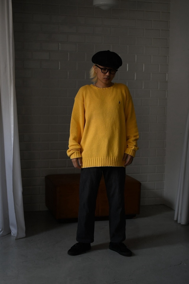OK/90's "polo by Ralph Lauren" cotton knit