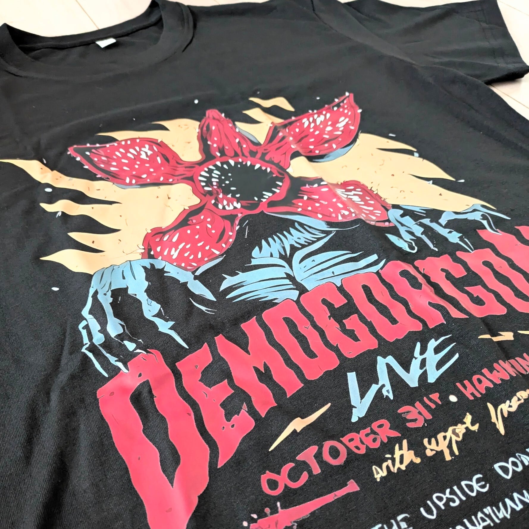 【 Stranger Things / ストレンジャーシングス  】Demogorgon / デモゴルゴン / Tシャツ〚アメリカン雑貨 アメトイ〛