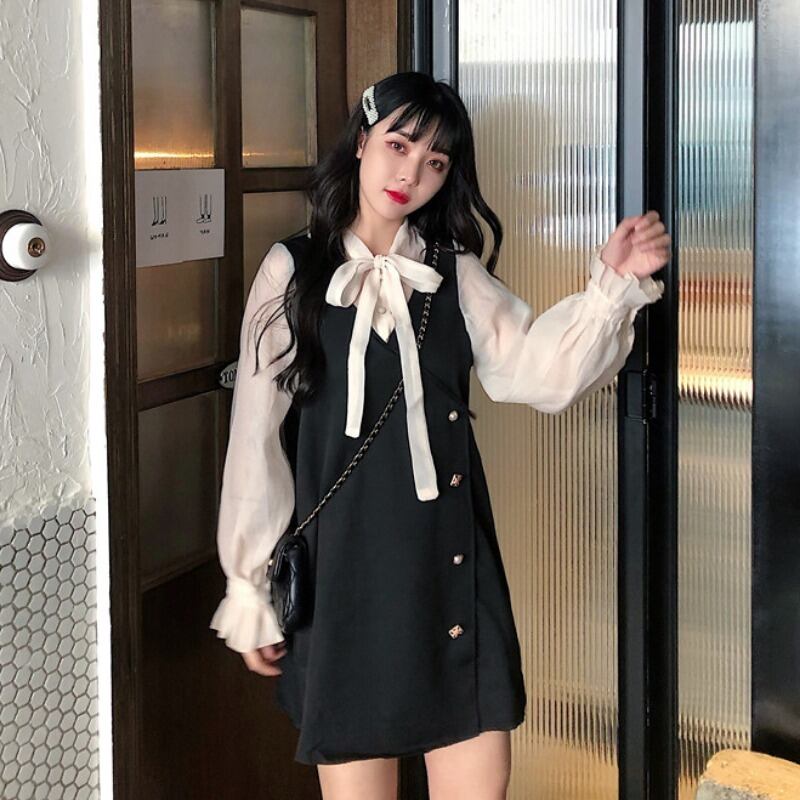 スタイル気質レース蝶結びドレス女性2020年春夏新しい小さなスーパーフェアリースカート 1号婦人97660810265