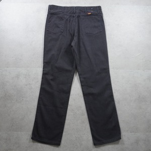 90s RUSTLER black denim "made in USA" W36L32 古着