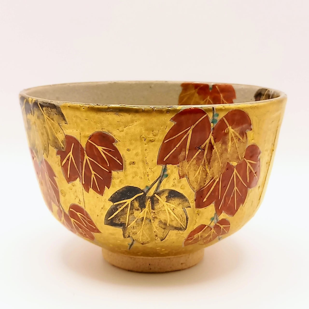 新品】茶碗 乾山写 金泥 蔦 南口閑粋 共箱入 | 錦玉堂オンラインショップ