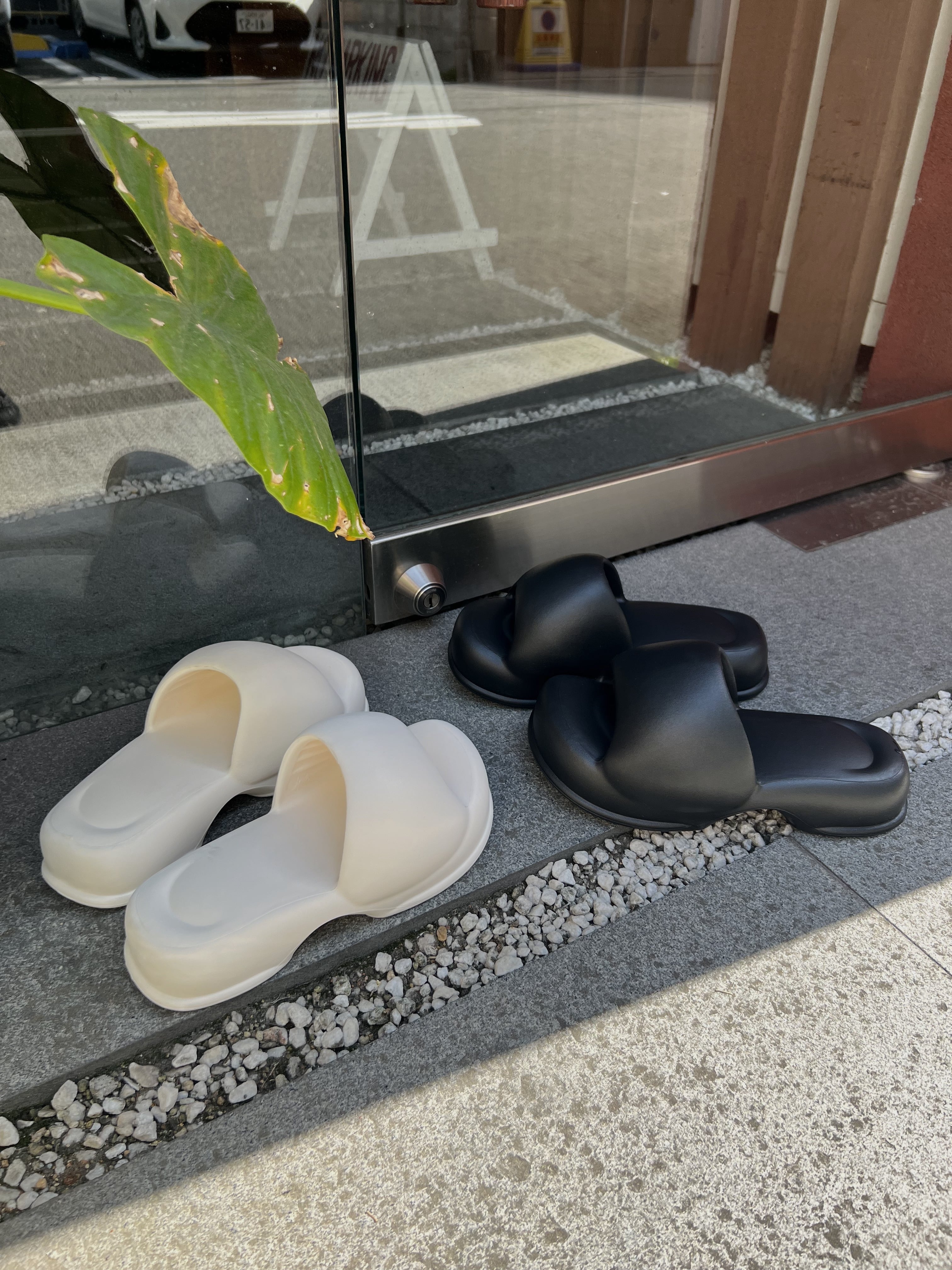 volume sole recovery sandal | nananamoe