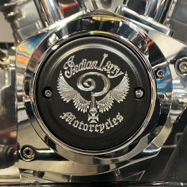 Indian Larryポイントカバー Indian Larry, 'LOGO' 2-Hole Point Cover | BLINDTIGER