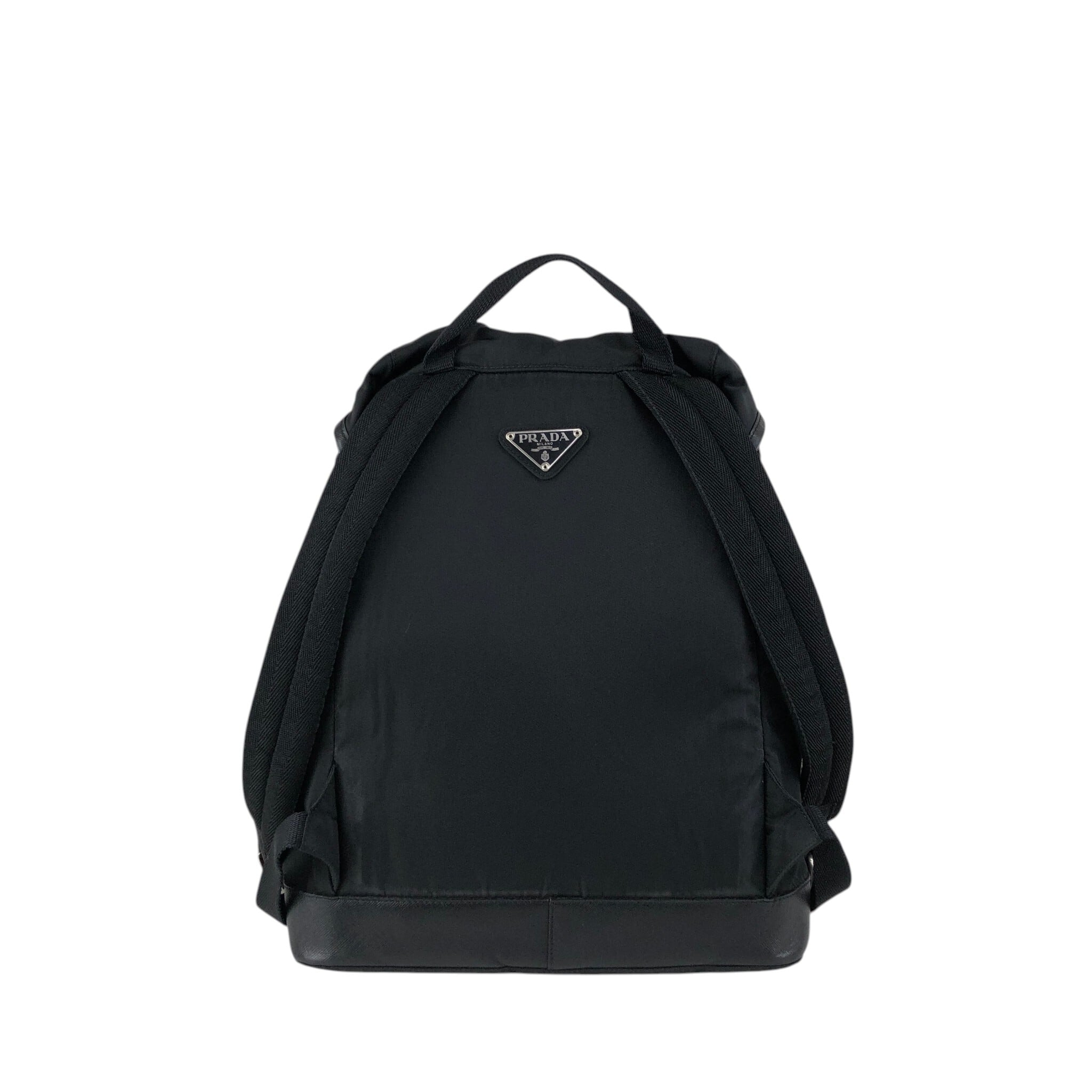 PRADA プラダ バックパック ブラック トライアングルロゴ ナイロン