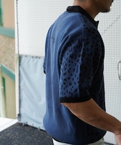 【RCGC】LEOPARD LOGO EMBROIDERY KNIT POLO［RGK003］