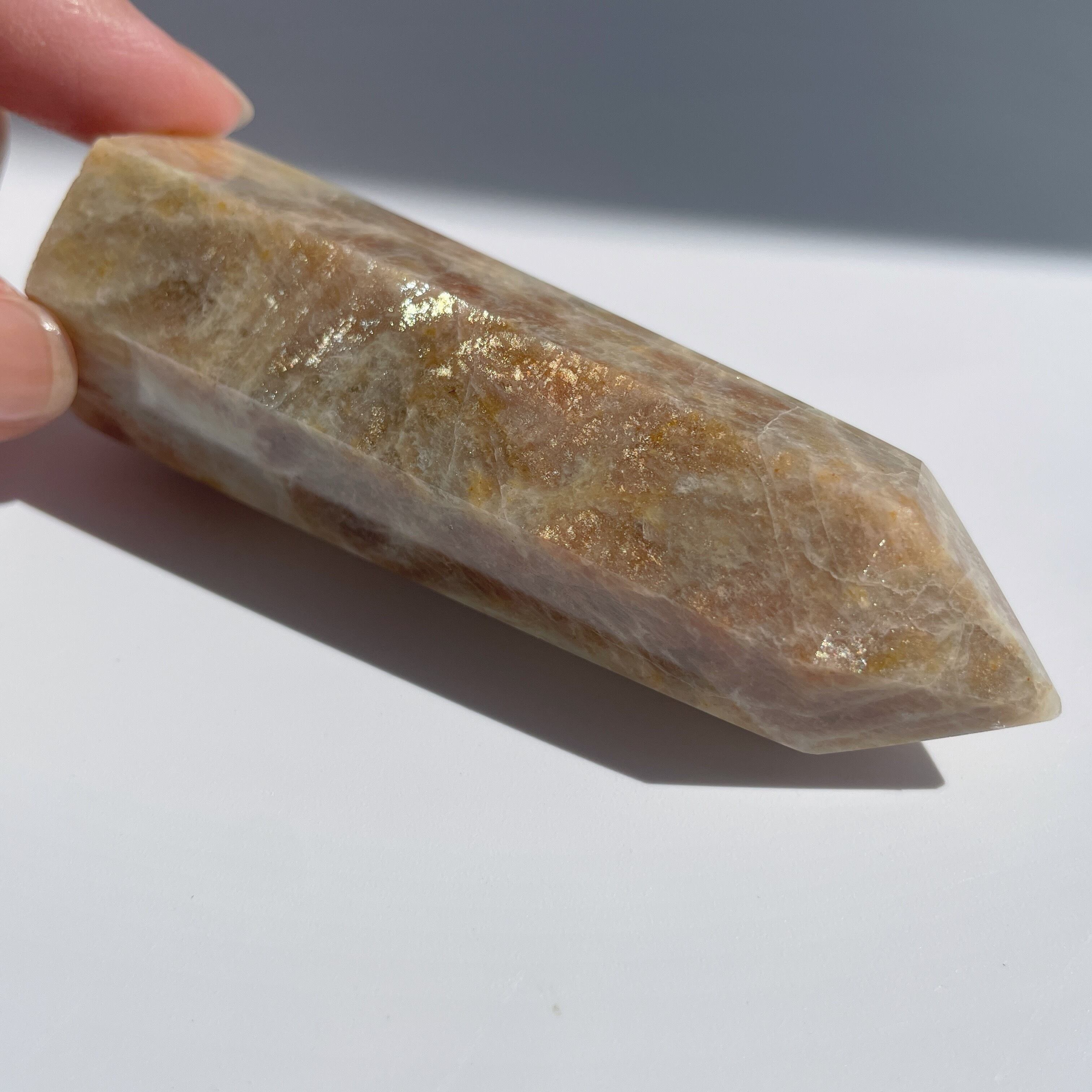 サン&ムーンストーン タワー11◇ Sun & Moon Stone ◇ 天然石・鉱物・パワーストーン