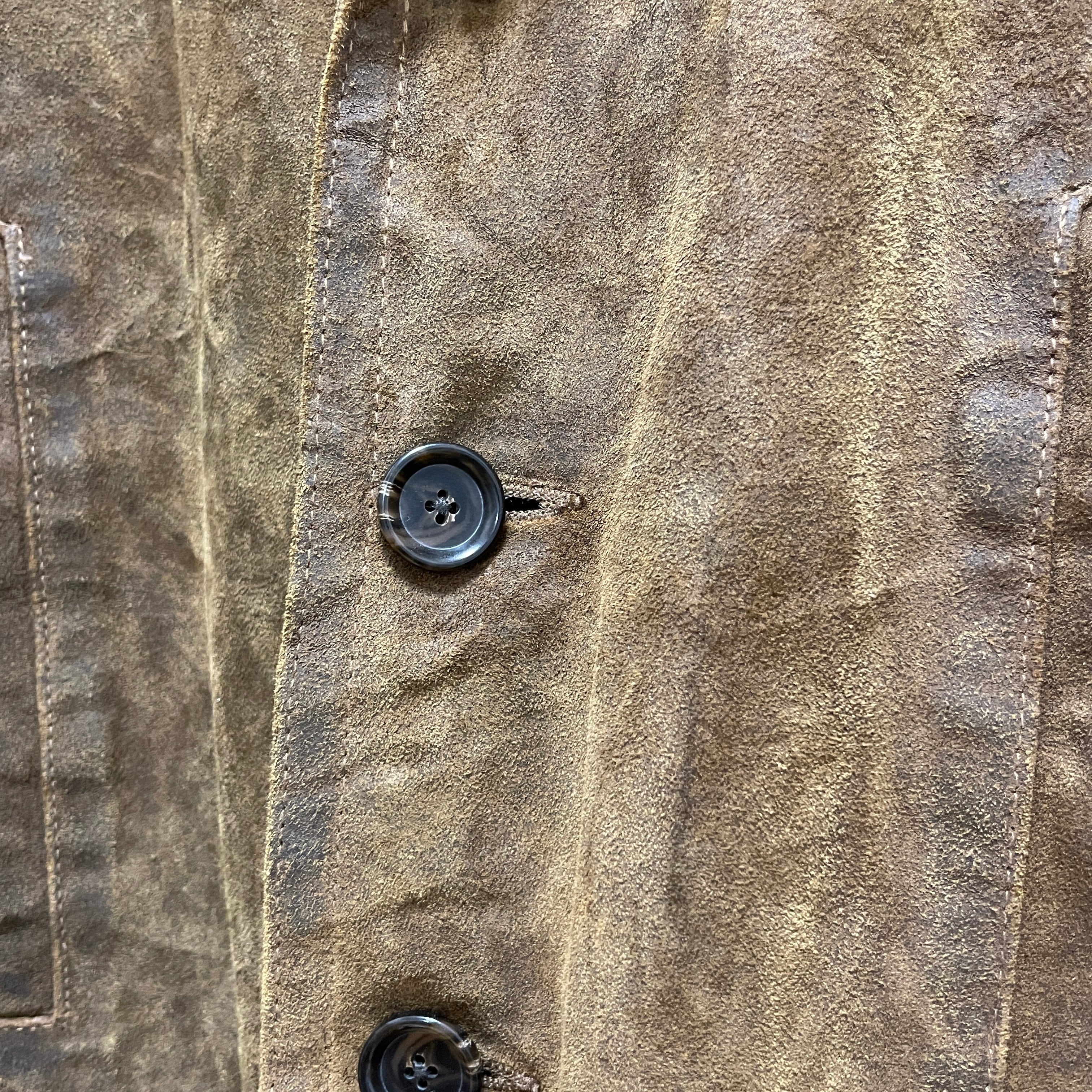 Polo by Ralph Lauren 90s オイルドレザージャケット デッドストック