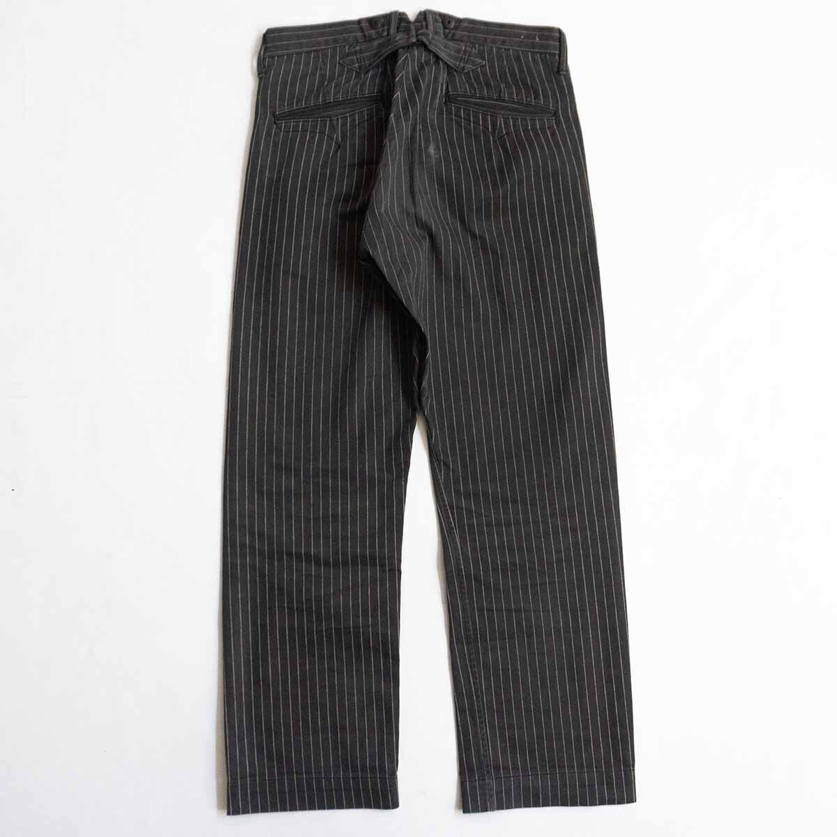 希少/未使用】RRL “Stripe Trouser” 32 34 ストライプ ワーク パンツ